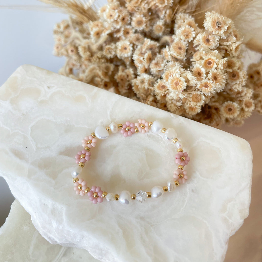 Pearl & Daisy Bracelet - Infant